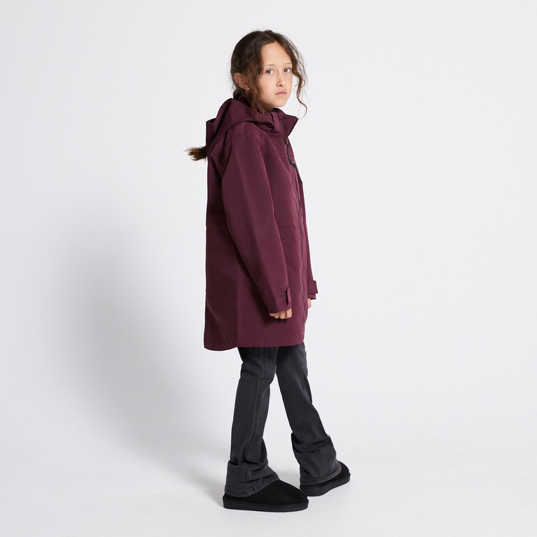 Parka "Romme" Aubergine